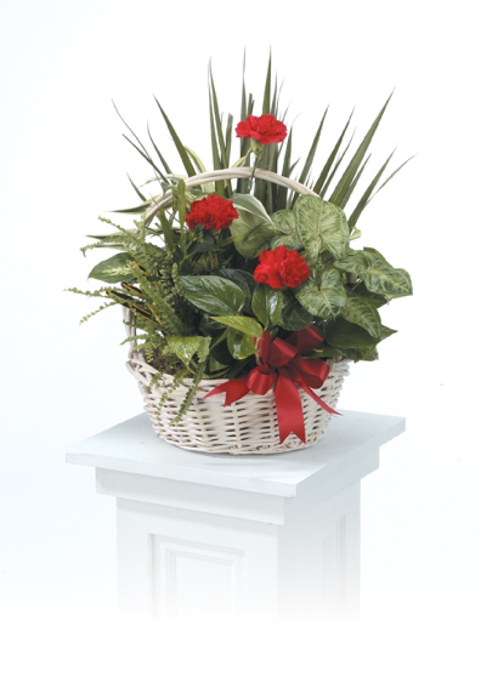 Garden Basket with flowers