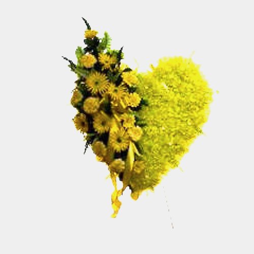 Sympathy Heart Standing Spray